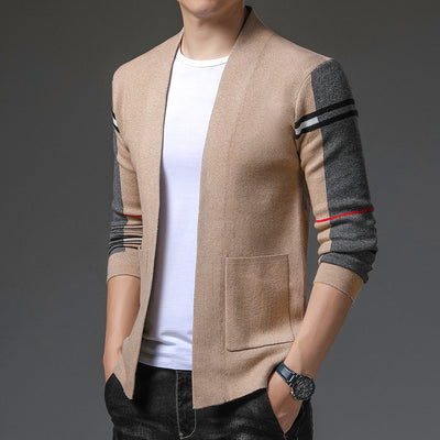 Luxury Men Casual Autum Men Designer Brand Fashion Clothes Winter Sweater New Coats 2022 Trendy Knitted Cardigans Jacket