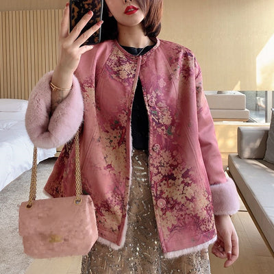 Winter Office Ladies Faux Fur Overcoat Solid Color Minimalist Simple Korean Style Loose Fur Coats Women Warm Outwear Fleece