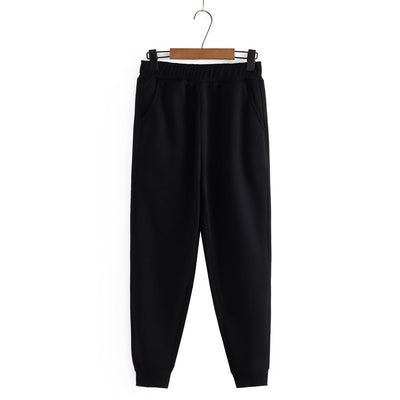 New Autumn Winter Women Pants Elastic Waist Trousers 3XL 4XL Plus Size Casual Pencil Pants KKFY6320