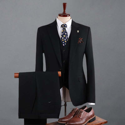 Custom Made Groom Wedding Dress Blazer Pants Business High-end Classic Dress Trousers SA05-55599