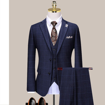 Custom Made Groom Wedding Dress Blazer Pants Business High-end Classic Dress Trousers SA04-68999