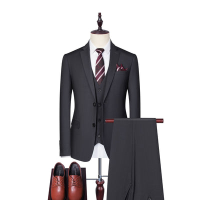 Custom Made Groom Wedding Dress Blazer Suits Pants Business High-end Classic Dress Trousers SA04-37999