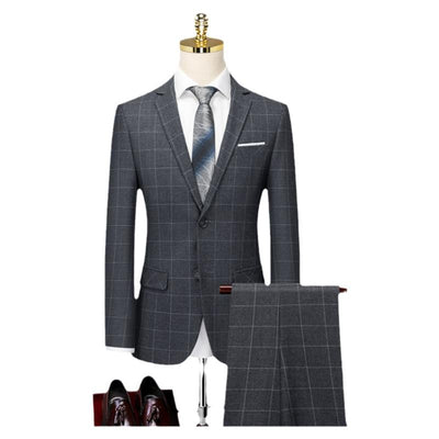 Custom Made Groom Wedding Dress Blazer Pants Business High-end Classic Dress Trousers ZHA05-72599