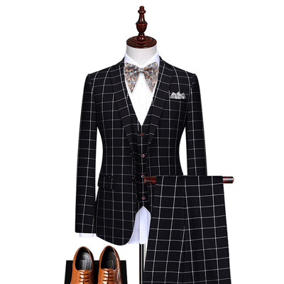 Custom Made Groom Wedding Dress Blazer Pants Business High-end Classic Dress Trousers SA05-61599