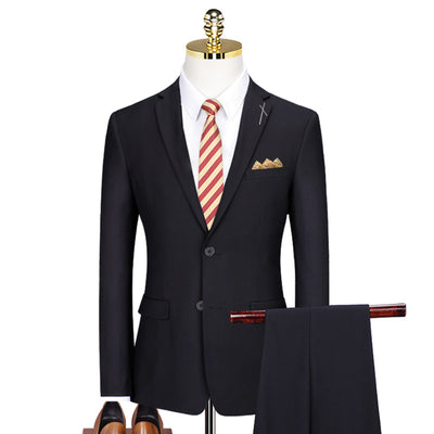 Custom Made Groom Wedding Dress Blazer Suits Pants Business High-end Classic Dress Trousers SA04-38599