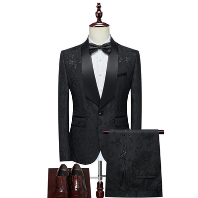 Custom Made Groom Wedding Dress Blazer Pants Business High-end Classic Dress Trousers SA04-69999