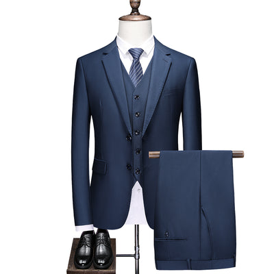Custom Made Groom Wedding Dress Blazer Suits Pants Business High-end Classic Dress Trousers SA04-33999