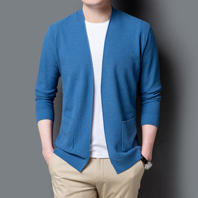 High-End Brand Spring and Autumn New Cardigan Knitted Korean Sweater Fashion Trend Knitting Coat Cardigan