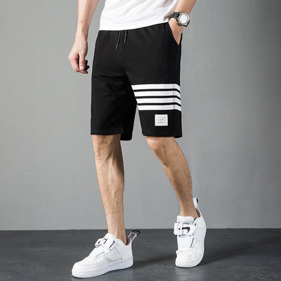 2023 Brand Summer Men's Casual Sweatpants Solid Shorts High Street Trousers Joggers Oversize High Quality Cotton Beach Pants 4XL