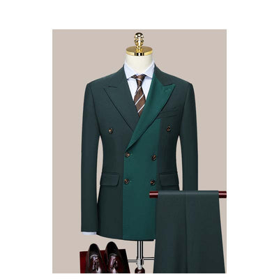 Custom Made Groom Wedding Dress Blazer Pants Business High-end Classic Dress Trousers SA04-49599