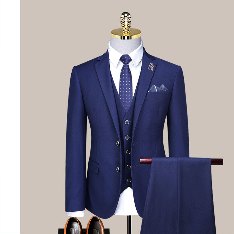 Custom Made Groom Wedding Dress Blazer Pants Business High-end Classic Dress Trousers SA05-70599