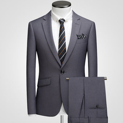 Custom Made Groom Wedding Dress Blazer Pants Business High-end Classic Dress Trousers ZHA04-69999