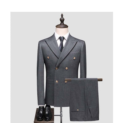 Custom Made Groom Wedding Dress Blazer Pants Business High-end Classic Dress Trousers ZHA04-73599