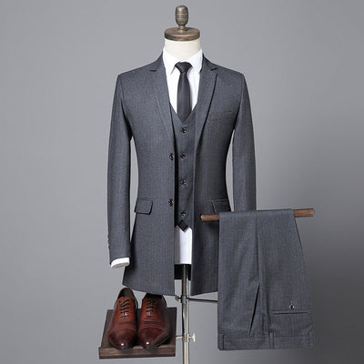 Custom Made Groom Wedding Dress Blazer Pants Business High-end Classic Dress Trousers SA04-69599