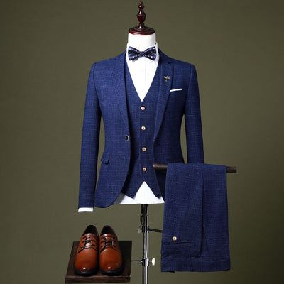 Custom Made Groom Wedding Dress Blazer Pants Business High-end Classic Dress Trousers ZHA05-65599