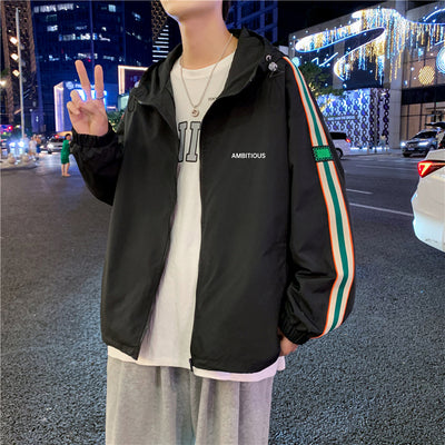 Mens Windbreaker Jackets Lightweight Packable Jacket,Windproof and Dustproof Mens Windbreaker Jackets