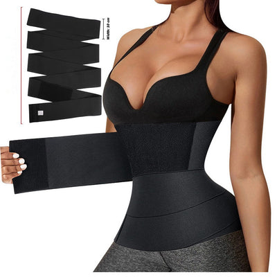 Jodimitty Waist Trainer Women Bandage Belt Tummy Wrap Lumbar Waist Support Belt Slimming Adjustable Belly Waist Wrap Shapwear