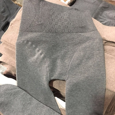 Winter Women's Thicken Lambwool Leggings Fleece Lined Ankle-length Pants Casual Warm Leggings Trousers Hight Waist Pantalon New