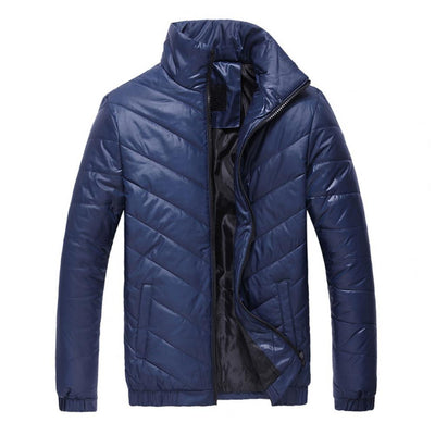 Down Coat Popular Full-Zip Winter Puffer Jacket No Pilling Down Jacket