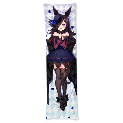 Anime Rice Shower Uma Musume: Pretty Derby Dakimakura Hugging Body Pillow Case Otaku Pillow Cushion Cover SM