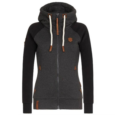 5XL Oversized Hoodie Women Casual Pullover Tops Jumper Patchwork Fleece Hooded Sweatshirt Warm Hoody sudaderas mujer