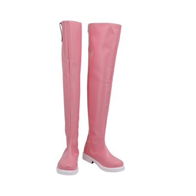 Anime Cardcaptor Kinomoto Sakura Clear Card 2nd Battle Cosplay Low Heel Shoes Boots Custom Made Halloween Carnival Party Props