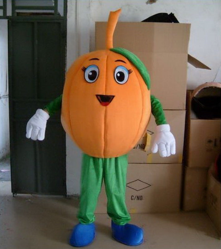The cutest EVA material vegetable pumpkin mascot costume crayon cartoon costume birthday party masquerade 955