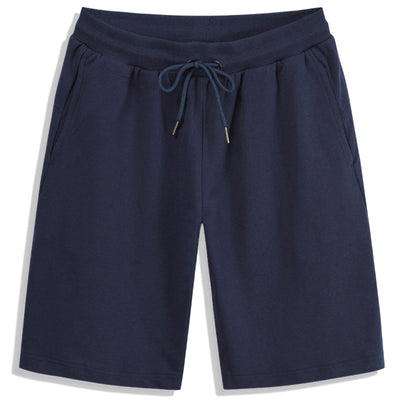 JIHUILAI Men&#39;s Summer Faith Letter Print Fashion Sports Five Pants Sexy Beach Breathable Loose Solid Color Cotton Shorts
