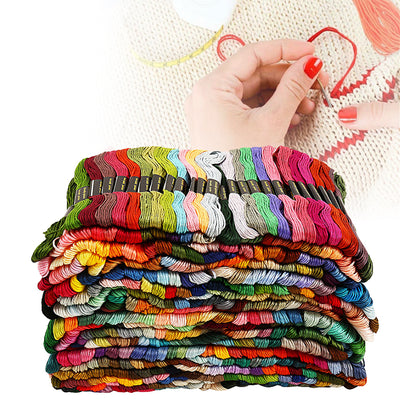 447 Colors Embroidery Floss Cross Stitch Kit Embroidery Thread Cross Stitch Cotton Embroidery Thread Floss Sewing Skeins Craft