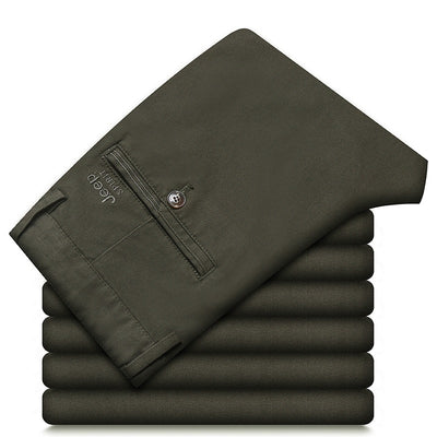 Denim Mens Pants Casual Pockets Cotton Cargo Pants Men Black Army Male Trousers Autumn Pantalon Homme Big Size 40 42 44
