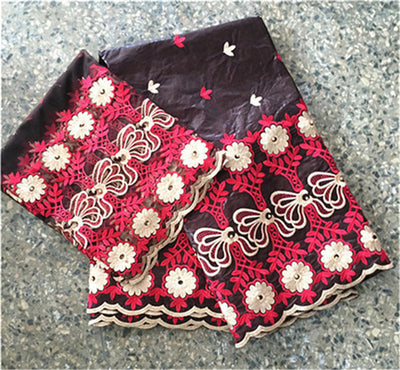 White african womens bazin riche fabric high quality cotton basin riche getzner french lace fabric for women 5+2yards/lot