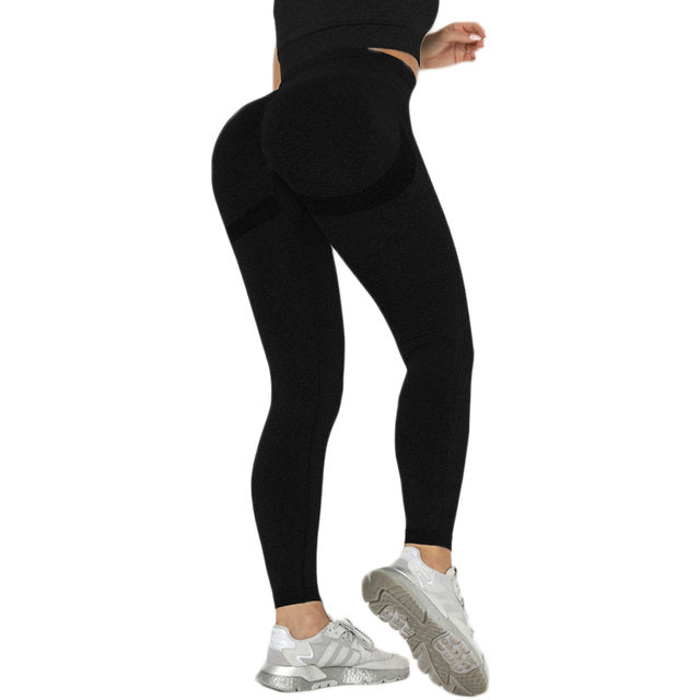 Tight Gym Workout Women Clothing Pantalones De Mujer Sexy Yoga Pants Seamless Push Up Leggings Sports Fitness Trousers Jogger