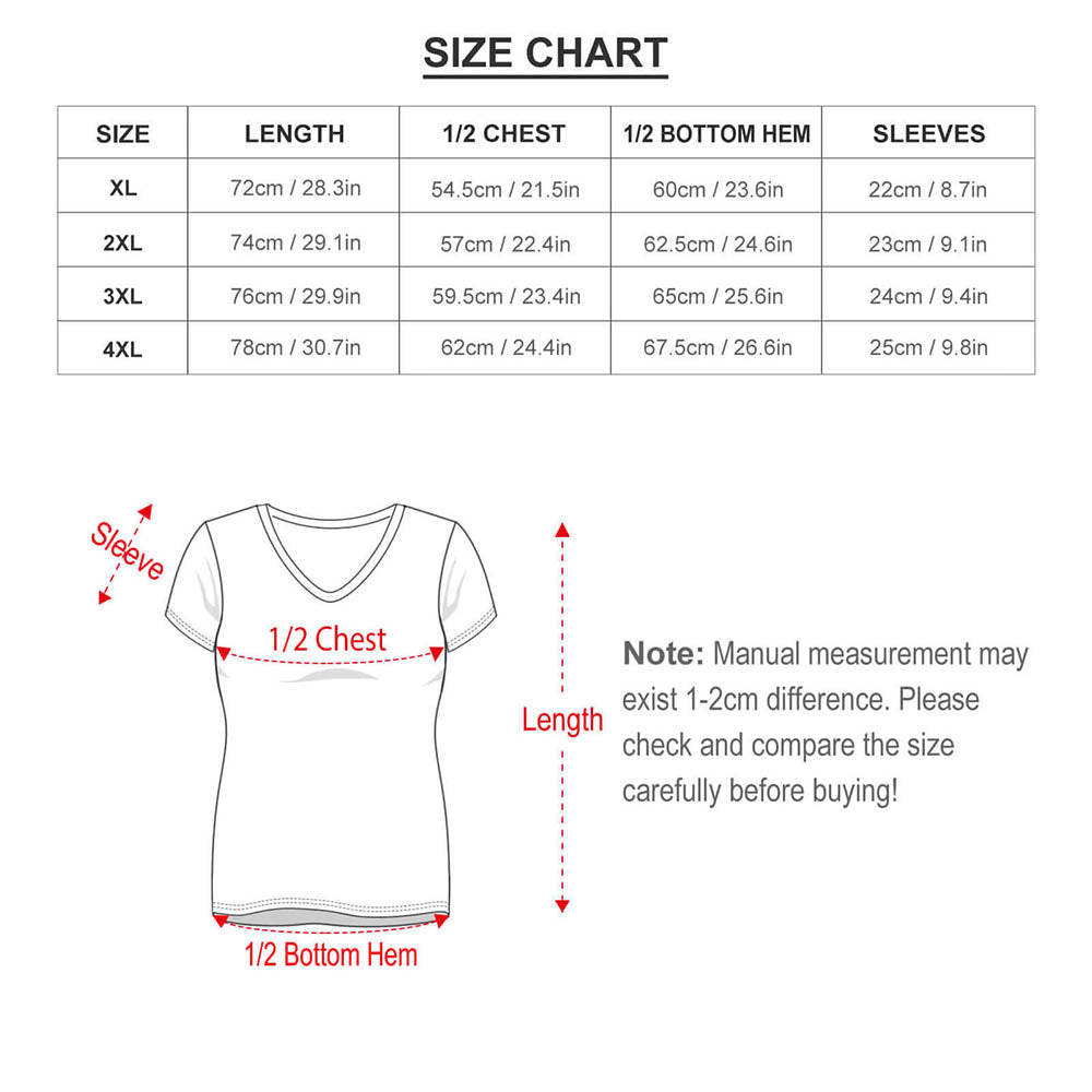 Funny Letter Print T Shirts Monster Alphabet Casual V Neck T-Shirt Short-Sleeve Hip Hop Plus Size Tees Pattern Tops Gift Idea