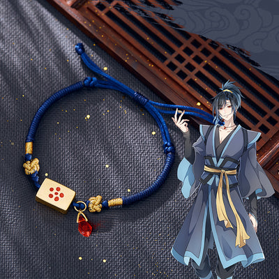 Anime Grandmaster of Demonic Cultivation Xue Yang MDZS Cosplay Bracelet Wristband Hand Chain Hand Accessories Xmas Gifts
