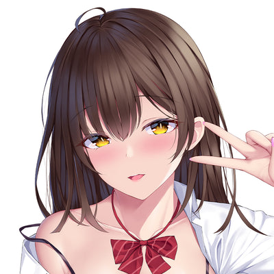 Ogiwara Sayu Higehiro Hige o Soru. Soshite Joshi Kosei o Hiro Dakimakura 2WAY Hugging Body Pillow Case Pillow Cushion Cover