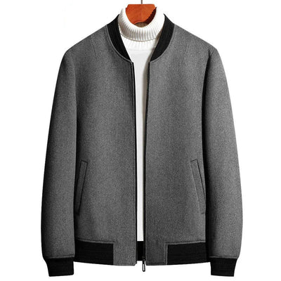 2021 autumn Winter Fashion Coat Men Wool Coat Warm Solid Trench Jacket Business Casual Overcoat Male thick Woolen Coats B539