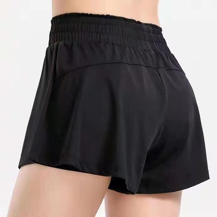Yoga Shorts Women Summer 2021 New Anti Emptied Skinny Shorts Casual Lady Elastic Waist Leisure Correndo Short Pants 1838