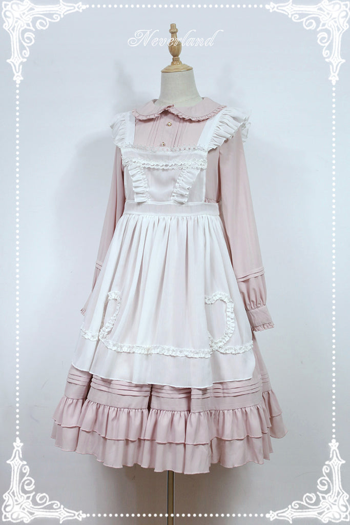 Rose Marry Classic Lolita Dress Long Sleeve Midi Dress by Soufflesong Clearance