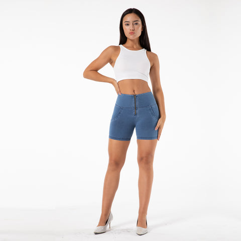 Shascullfites Melody Denim Shorts Running Bum Lifting Short Workout Gym And Shaping Shorts Women Summer