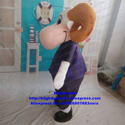 Bighorn Sheep Ram Antelope Gazelle Goat Mascot Costume Adult Cartoon Character Outfit Carnival Fiesta Anniversary Sale zx2270