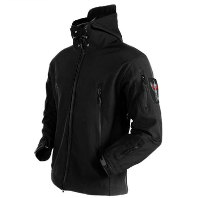 Men&#39;s Army Fans Military Tactical Jacket Camouflage Waterproof Combat Jacket Hoody Softshell Coat Army Uniform