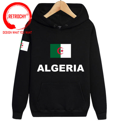 Republic of Algeria Algerian Islam DZA Algiers men hoodies Fashion pullovers hoodie Brand clothes sweatshirt country Flag hoody