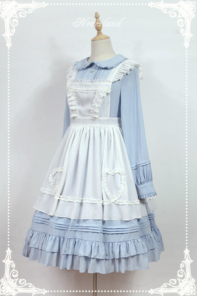 Rose Marry Classic Lolita Dress Long Sleeve Midi Dress by Soufflesong Clearance