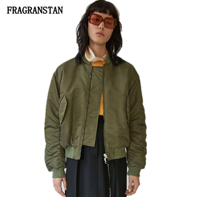 2017 Lady Autumn Winter Thicken Keep Warm Short Padded Jacket Female New Fashion Solid Color Pleated Casual Loose Parkas JQ245