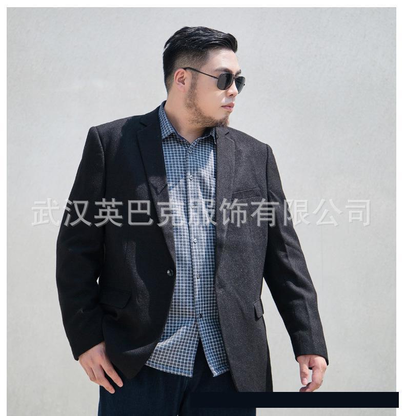 New Arrival Fashion Super Large Young Handsome Loose Oversized Coat Single Breasted Casual Blazer Men Plus Size XL-6XL 7XL 8XL