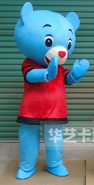 Costume Adult Bear Mascot Costume Cartoon Character Fancy Dress Christmas Cosplay for Halloween party event