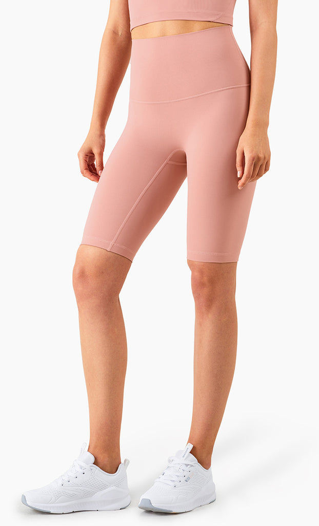 2021 High Waist Yoga Pants Tight Fitness Sports Shorts for Women High Elastic Workout Leggings No Camel Toe Fabric Squat Proof