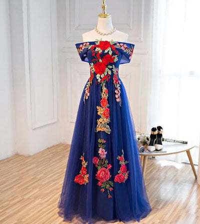 Ladybeauty 2021 New Elegant Party Dress Evening Dresses Vestido De Festa Style Dress Prom Appliques Long Formal Dress