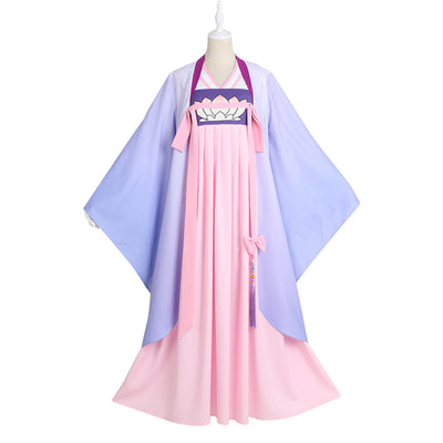 Anime Mo Dao Zu Shi Jiang YanLi Cosplay Costume Grandmaster of Demonic Cultivation Women Dresses Hanfu Shoes Wig Hair For Girls