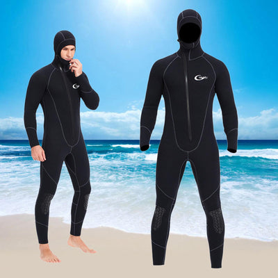 7mm Neoprene Swetsuits Keep Warm UV Protect Thickened Diving Full Wetsuit for Surfing